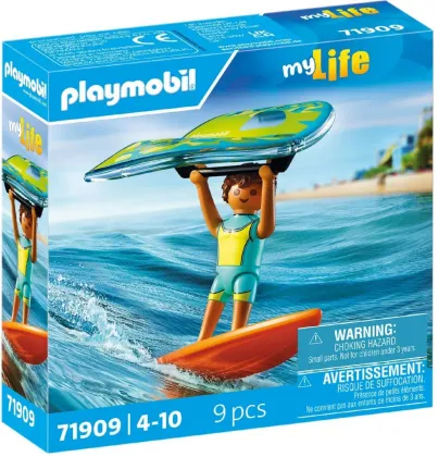 71909 Playmobil Wingsurfer : homme, planche & aile