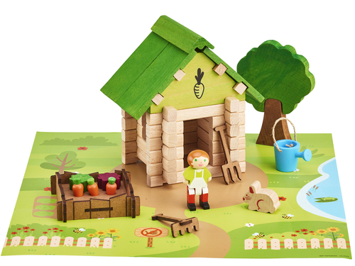 JEUJURA La cabane du jardinier - 60 PIECES