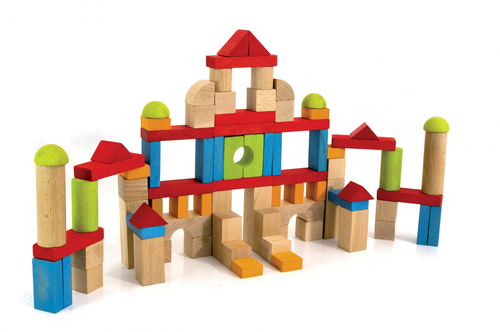 JEUJURA - Blocs de construction - 82 pieces