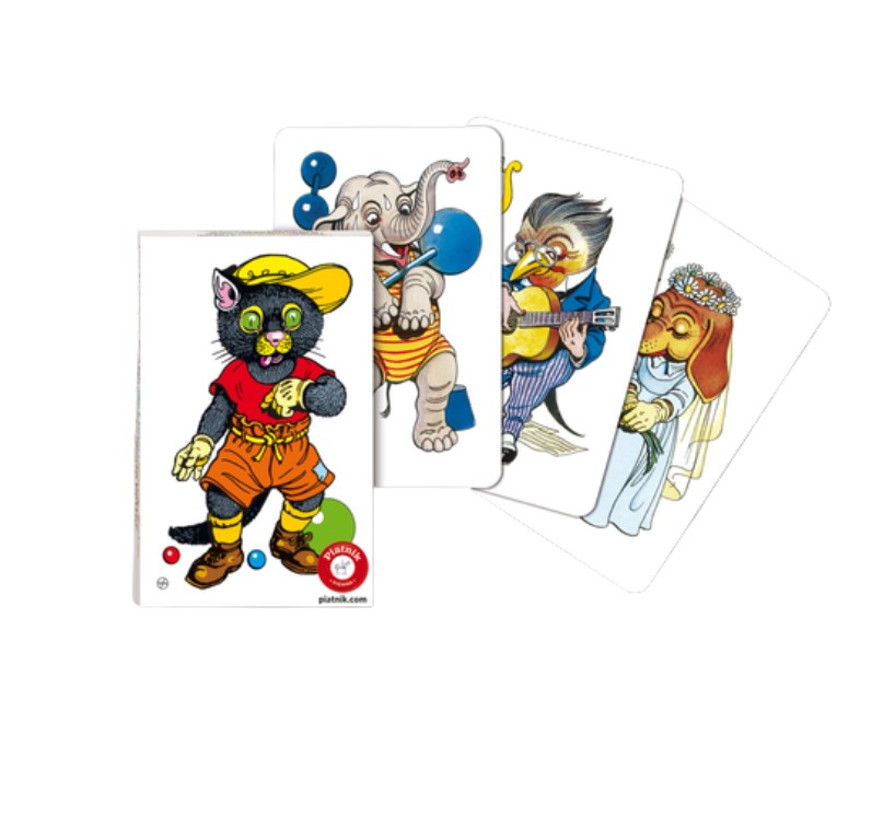 Jeu de cartes - Mistigri Retro chat