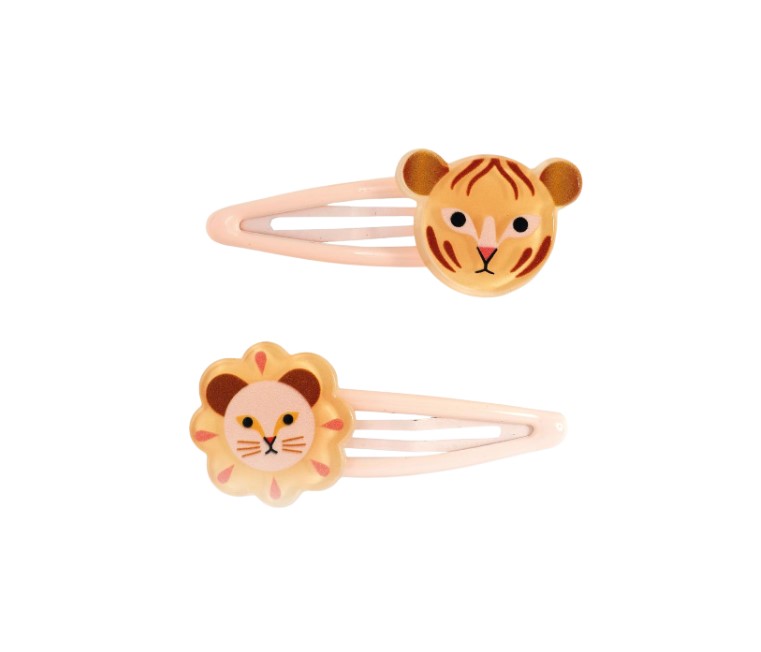 Barrettes Léanna - collection jungle