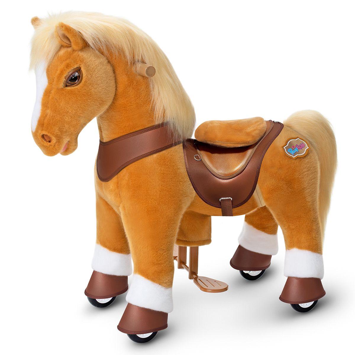 Cheval Porteur Enfant Modele Y marron clair