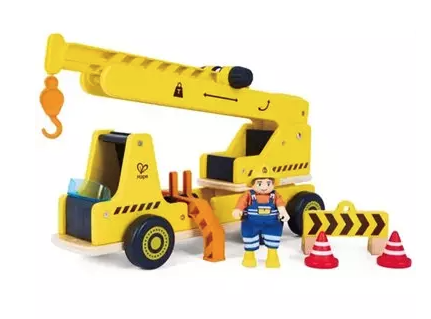 Grande rue de chantier en bois