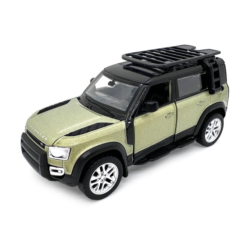 Land Rover Defender 110 miniature 1:43 verte 2en1
