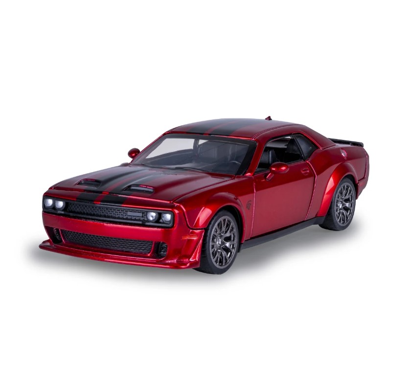 Dodge Challenger SRT Jailbreak miniature 1:36 rouge 2en1
