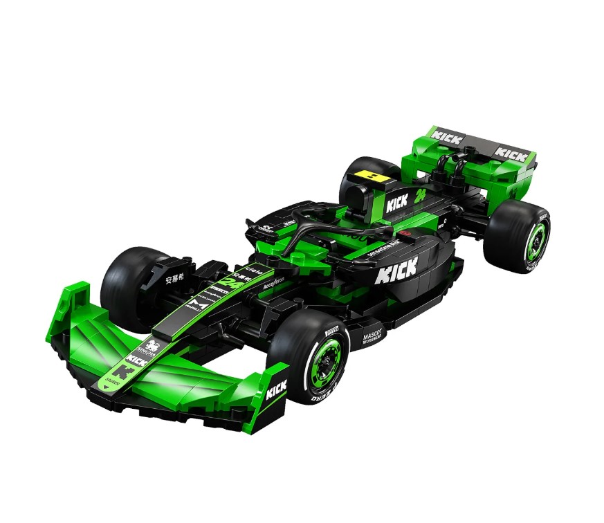 CaDA KICK Sauber F1 Team C44 2024 1:24 vert Bricks