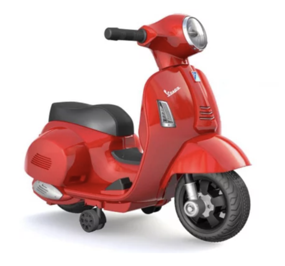 Mini Vespa GTS rouge electrique