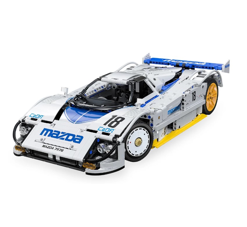 CaDA Mazda 787B 1:10 blanc Bricks