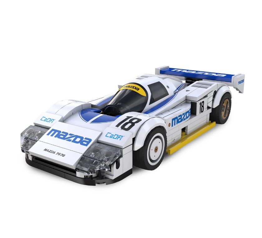 CaDA Mazda 787B 1:24 blanc Bricks