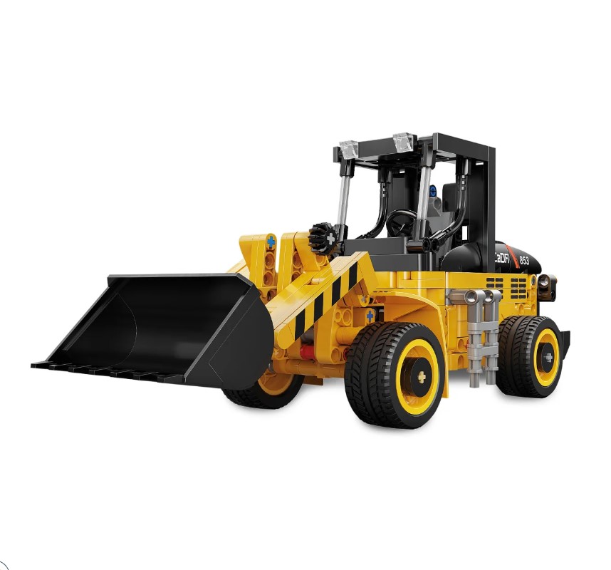 CaDA Chargeuse jaune Bricks