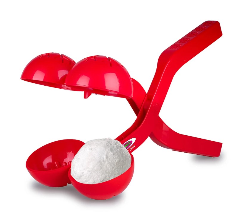 Jouet neige Boule à neige Duo 38 cm rouge