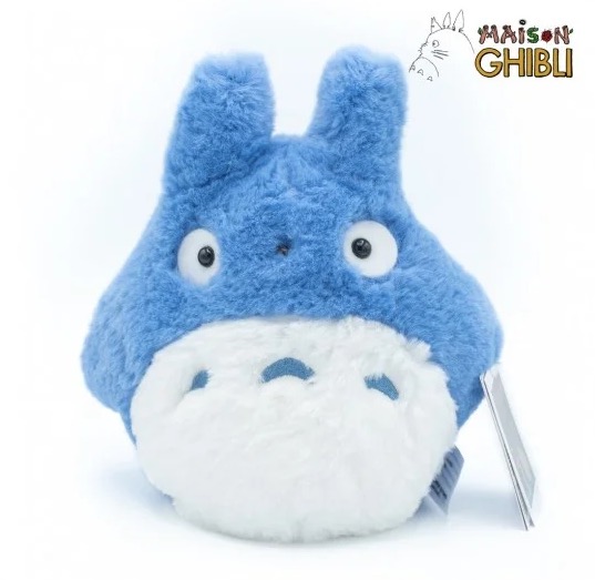 Peluche Nakayoshi Totoro Bleu S - Mon Voisin Totoro