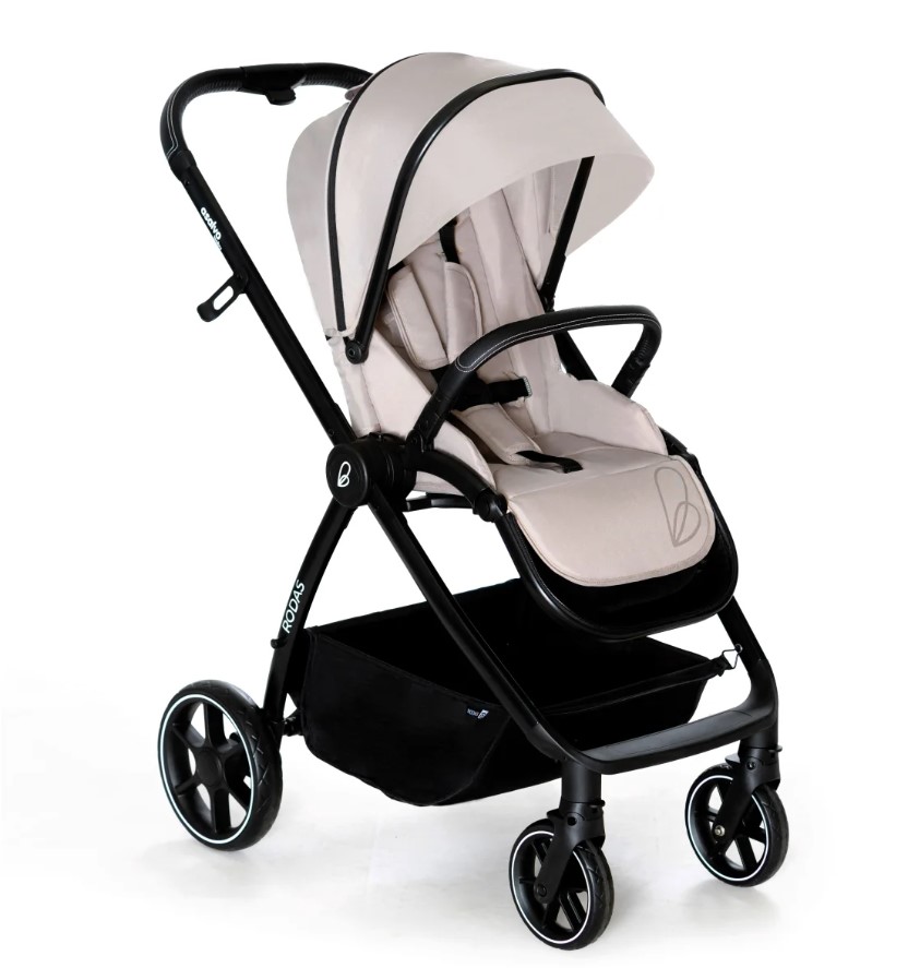 Poussette Duo Rodas beige