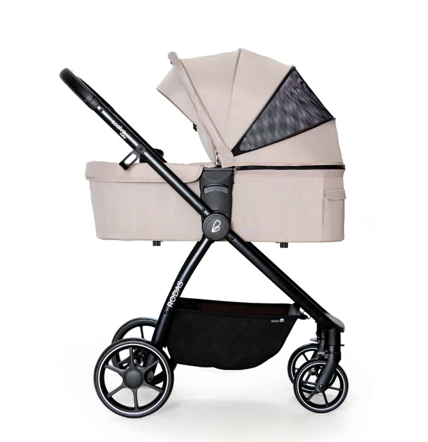 Poussette Trio Rodas beige