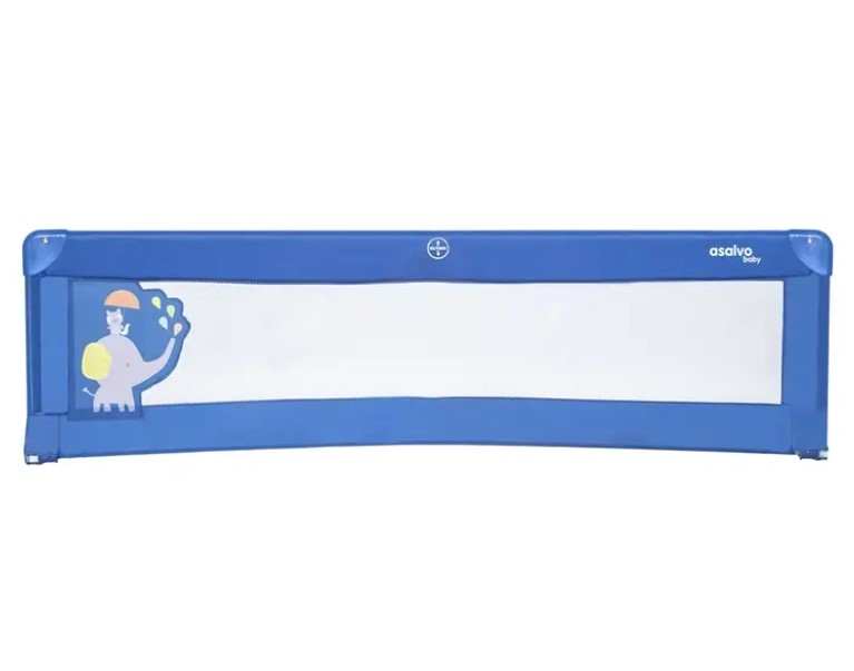 Barrière de lit 150 cm éléphant bleu