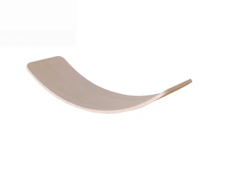 Planche d'équilibre en bois