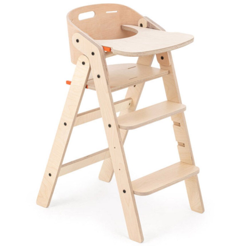 Chaise haute pliable tout-en-un