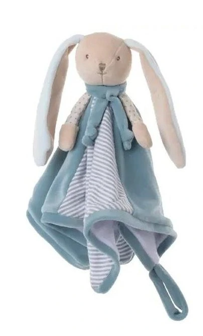 Doudou bebe lapin bleu - Baby rug