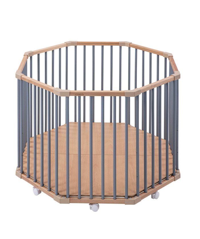 Parc Octogonal Basile Hybride Bleu Gris