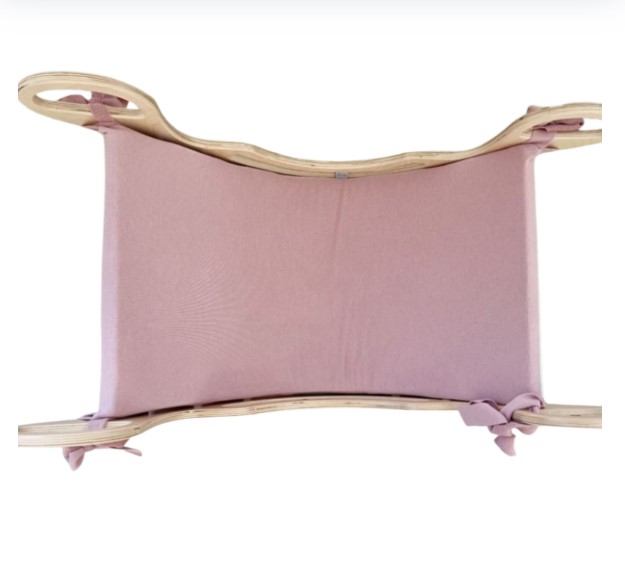 Housse pour balançoire Montessori rose