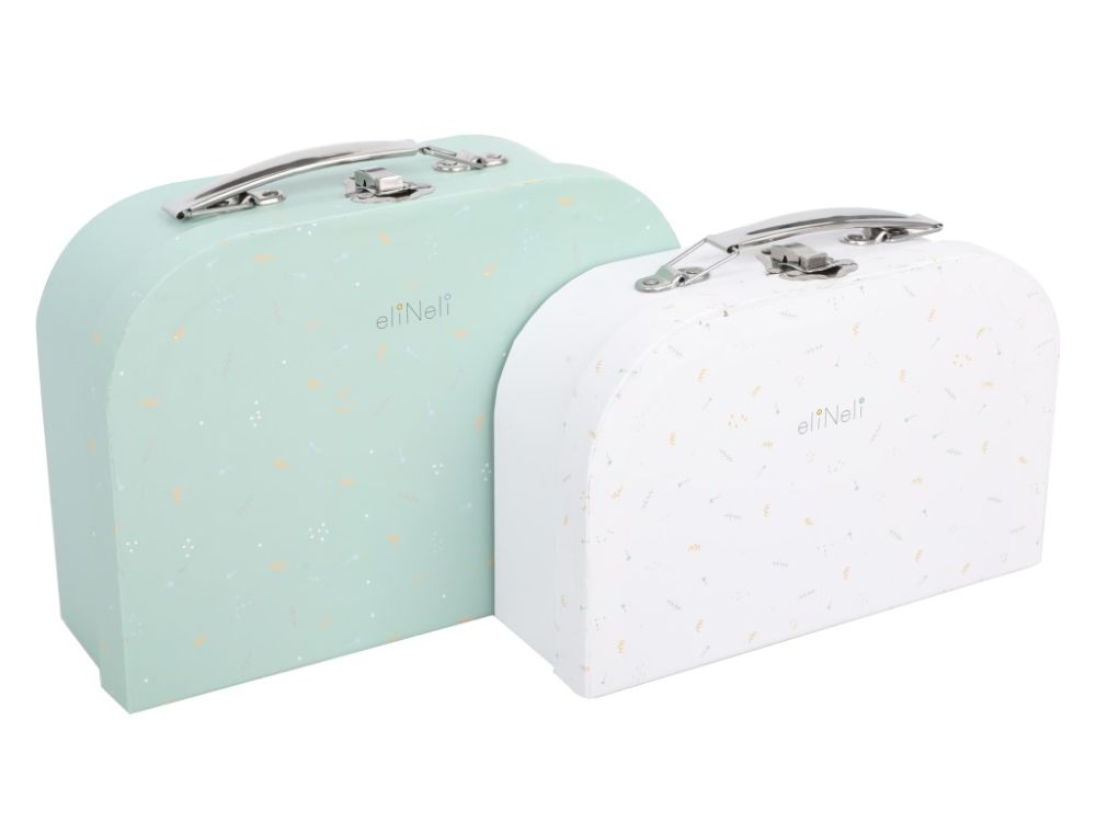 Valisettes pour jouets et matériel créatif (lot de 2)