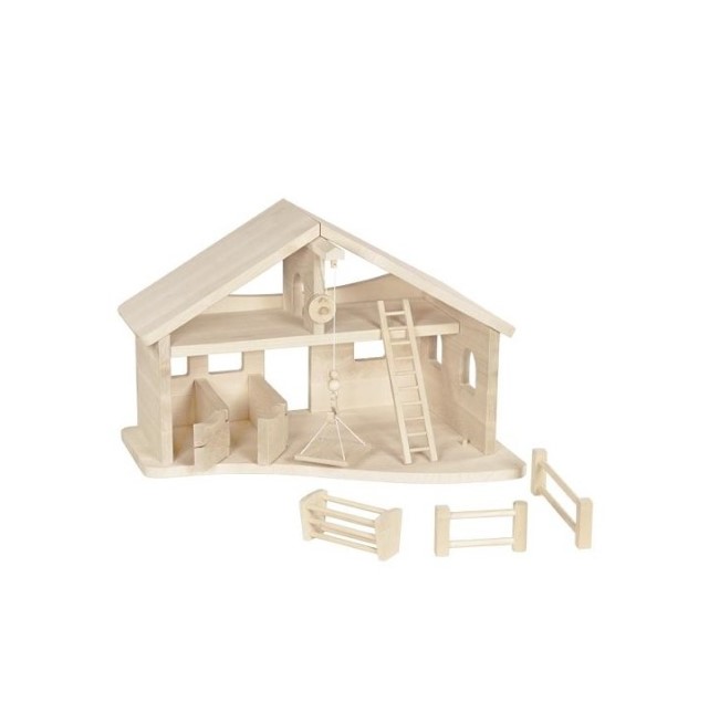 Holztiger Ferme - Grande grange avec treuil
