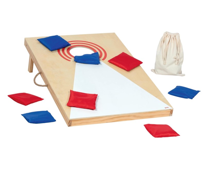 Jeu de lancer Cornholeavec 8 sacs