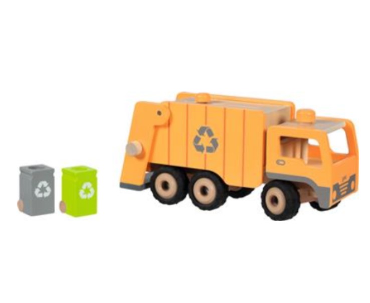 Camion poubelle ECOavec 2 bacs