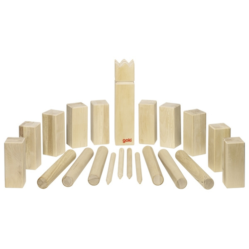 Jeu d'échecs Viking Kubb 21 pièceshêtre