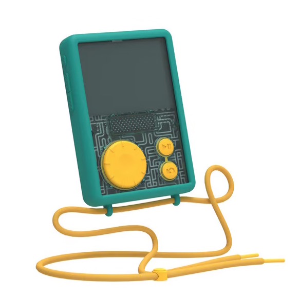 conteuse FLAM avec coque verte