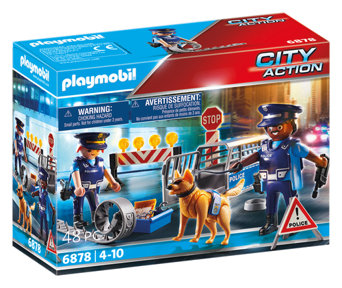 6878 Barrage de police city action