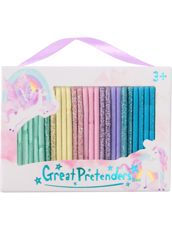 Elastique cheveux set de couleurs