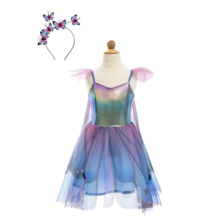 Robe papillon tourbillonnante 7-8 ans - Great Pretenders