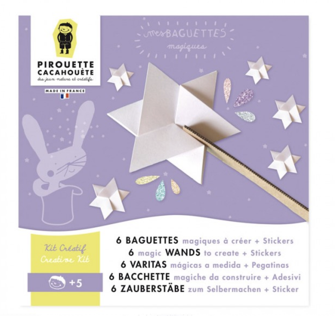 Kit creatif baguettes magiques - Pirouette Cacahouete