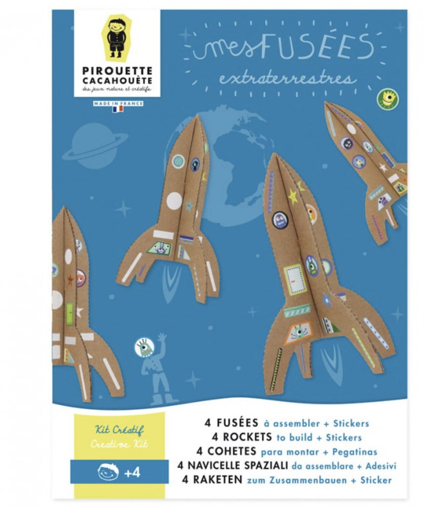 Kit creatif Fusees extraterrestres