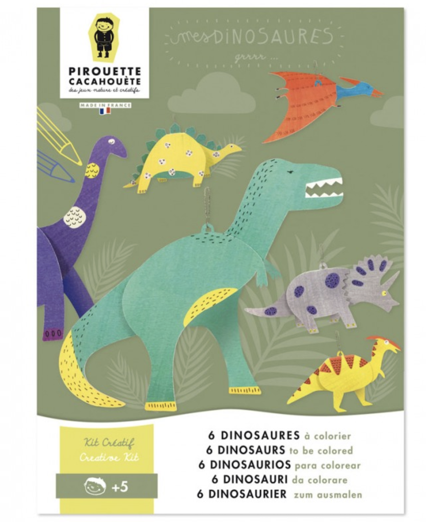 Pirouette Cacahouète - Kit créatif Dinosaures