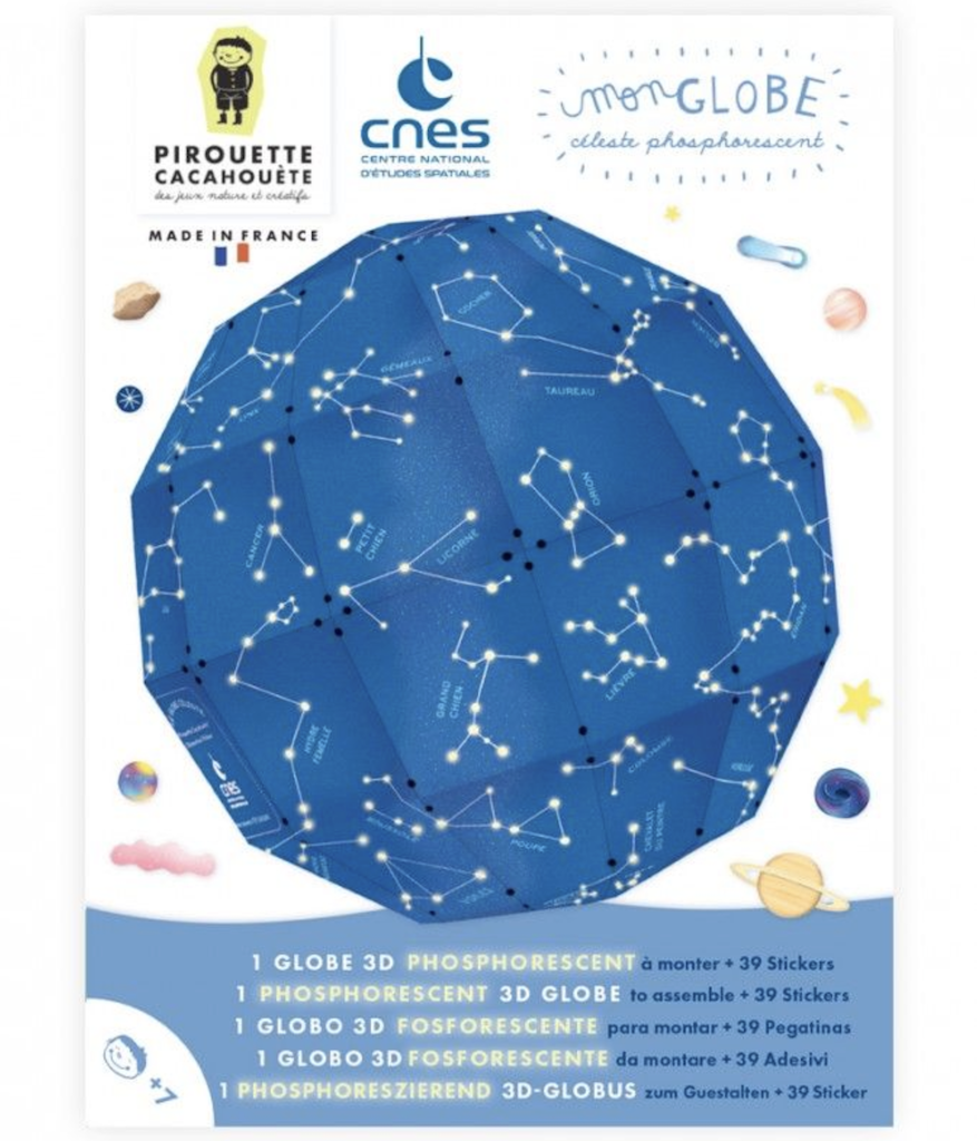 Kit creatif Globe celeste CNES