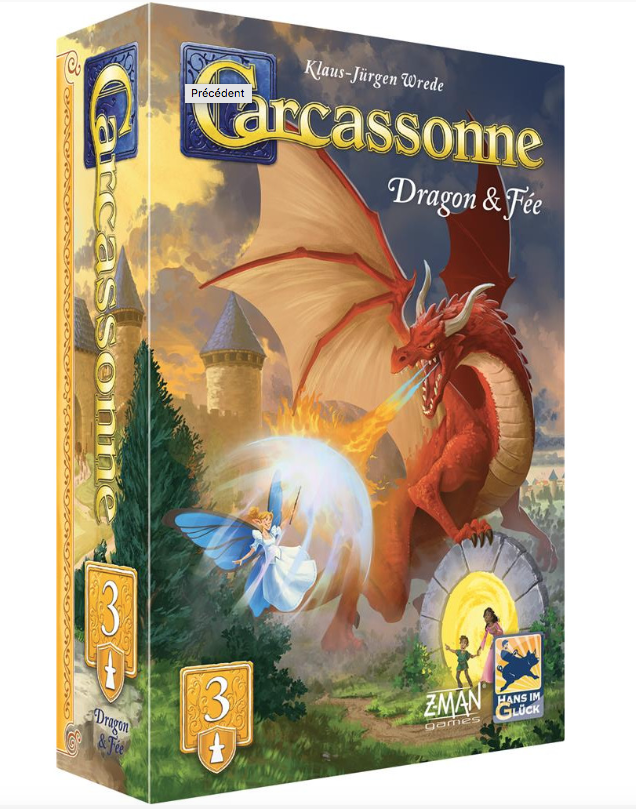 Carcassonne : Dragon et fee 2025