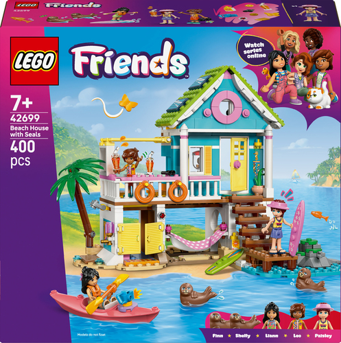 42699 La maison sur la plage et les phoques LEGO® Friends
