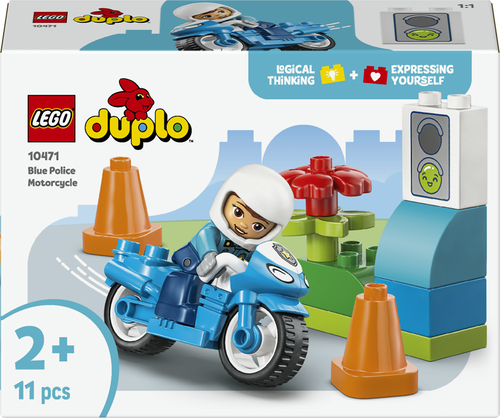 10471 La moto de police bleue LEGO® DUPLO® Ma ville