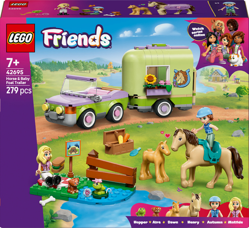 42695 La remorque du cheval et du poulain LEGO® Friends