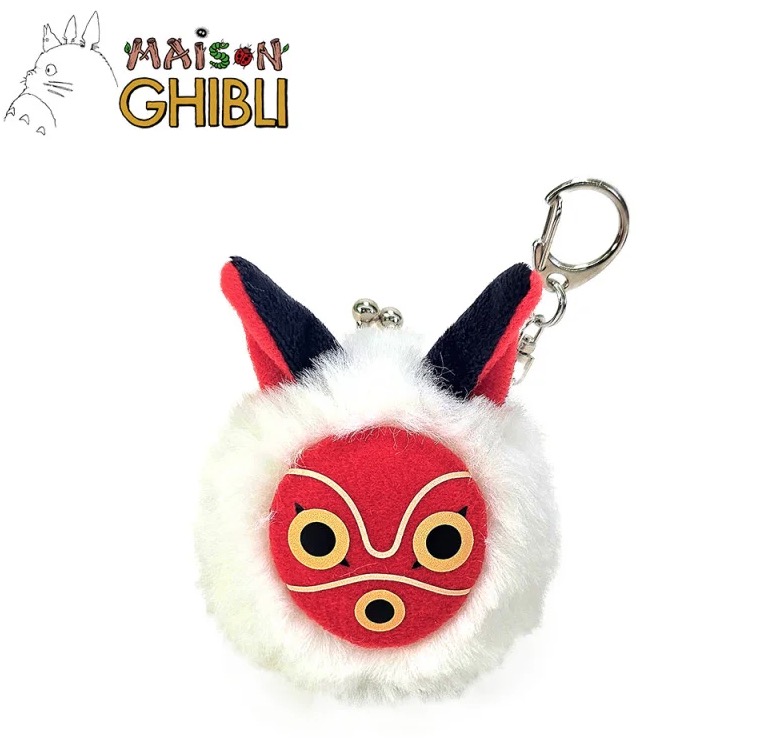 Mini porte-monnaie Funwari Masque de San - Princesse Mononoke