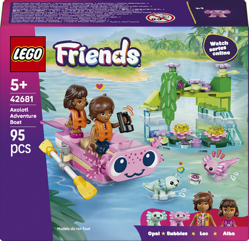 42681 Le bateau d’aventures axolotl LEGO® Friends