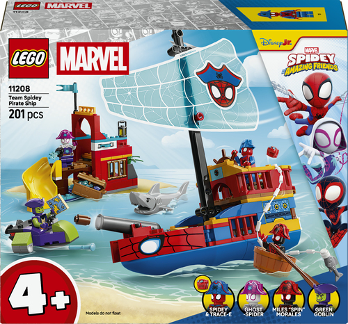 11208 Le bateau pirate de l’équipe Spidey LEGO® Spidey