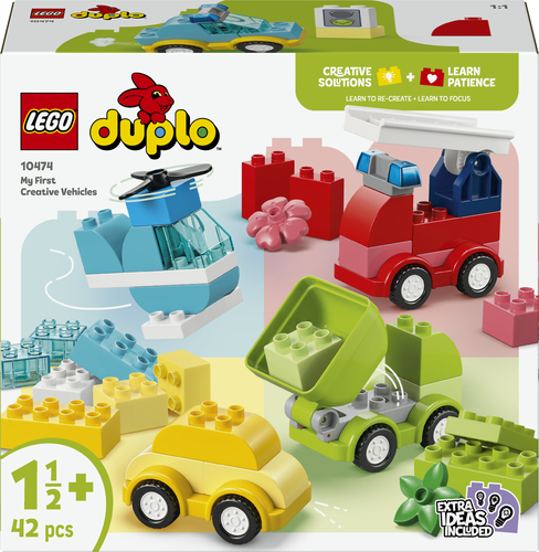 10474 Les véhicules créatifs LEGO® DUPLO® Mes 1ers pas