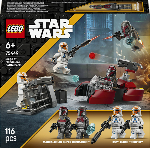 75449 Pack de combat Le Siège de Mandalore LEGO® Star Wars™
