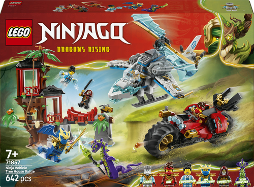 71857 La cabane et les véhicules des Ninjas LEGO® NINJAGO®