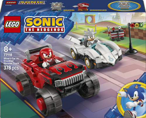 77118 La voiture de Silver contre le Monster Truck de Knuckles LEGO® Sonic