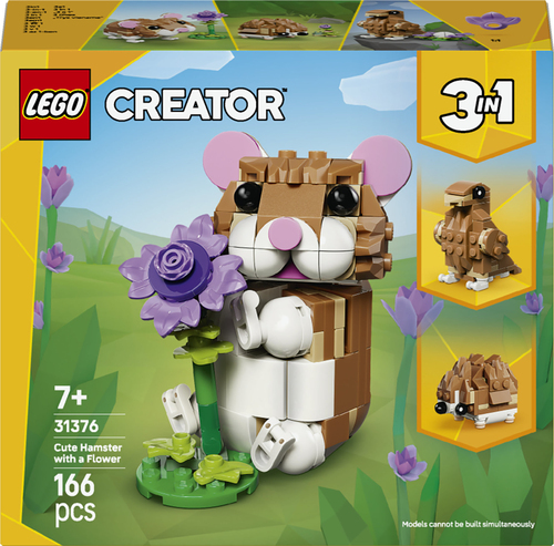 31376 L’adorable hamster et la fleur LEGO® Creator
