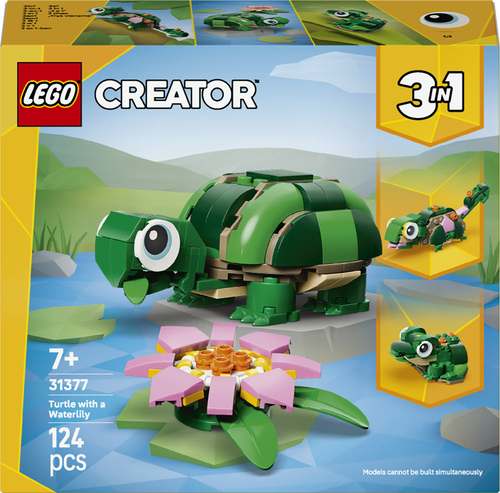 31377 La tortue et la fleur de nénuphar LEGO® Creator